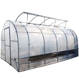 Plastikowa szklarnia z tunelem wentylacyjnym dachowym z systemem chłodzenia