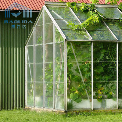 Anti Aging ogrodniczy aluminiowy namiot szklarniowy z taflą szklaną