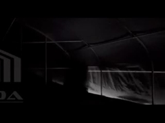 Czarno-biała folia Pokrycie z tworzywa sztucznego Jednoprzęsłowa szklarnia zaciemniająca z pozbawieniem światła