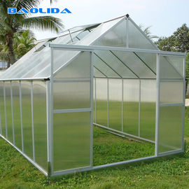 Jakość  Knockdown Mini Greenhouse Tent / Home Outdoor Plant Tent Aluminum Frame fabryka