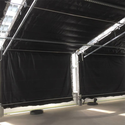 Single Span Pc Board Greenhouse Zautomatyzowane zaciemnienie światła dla konopi