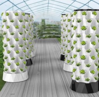 30L 6 8 10 12 Warstwa hydroponiczne system uprawy Wieża Rolnictwo pionowe dla truskawek