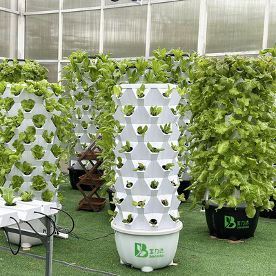 Growart Tower System hydroponicznego uprawy Automatyczny widoczny przewód wodny Oszczędność miejsca ABS