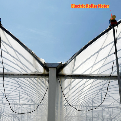 Szklarnia stalowa ocynkowana 24x40m z folią PE 150 mikronów