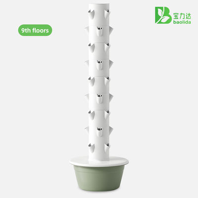 30L 9-Layer Commercial Automatic Hydroponic Tower Growing Lettuce Vertical Aquaponic System with Pump