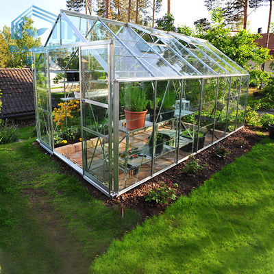 Tafla szklana Namiot szklarniowy wielkości kufla ogrodniczego do ogrodu kwiatowego