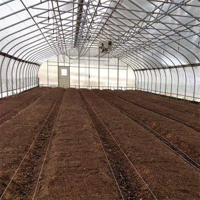 300 metr kwadratowy tunel z tworzywa sztucznego biała pojedyncza szklarnia do uprawy truskawek