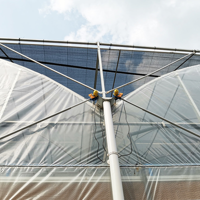 High Tech 200 Micron Greenhouse Automatyczna folia z tworzywa sztucznego Multi Span Odporna na wiatr