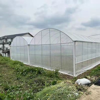 High Tunnel Multi Span Greenhouse Plastikowa folia PE do truskawek