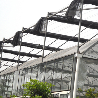 Konstrukcja dachu kopułowego Mocna plastikowa szklarnia z wewnętrznym systemem zacieniania